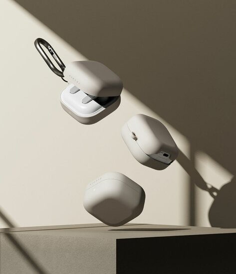 Ringke Silicone Galaxy Buds 4 / Galaxy Buds 4 Pro hoesje stone