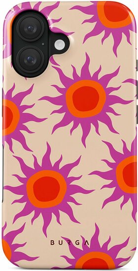 Burga Tough iPhone 16 Plus hoesje sunset glow
