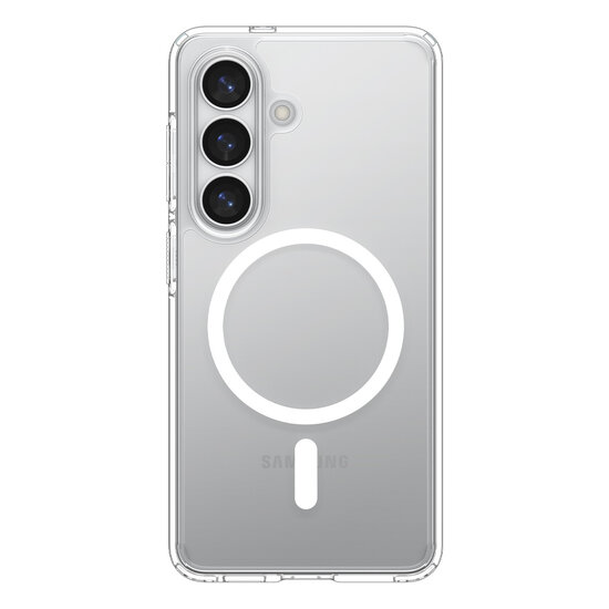 Spigen Ultra Hybrid MagSafe Galaxy S26 hoesje doorzichtig wit