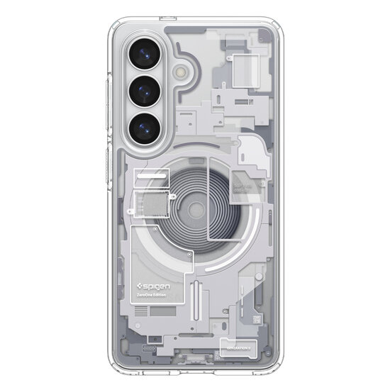 Spigen Ultra Hybrid MagSafe Galaxy S26 hoesje zero one wit