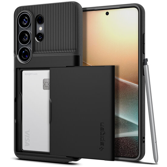 Spigen Slim Armor CS Galaxy S26&nbsp;Ultra hoesje zwart