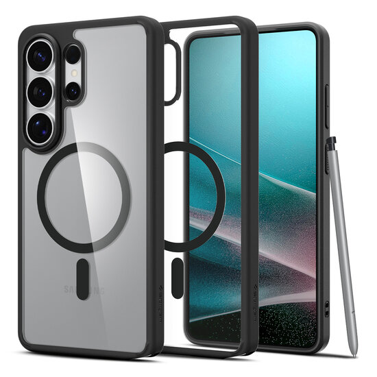 Spigen Ultra Hybrid MagSafe Galaxy S26 Ultra hoesje zwart