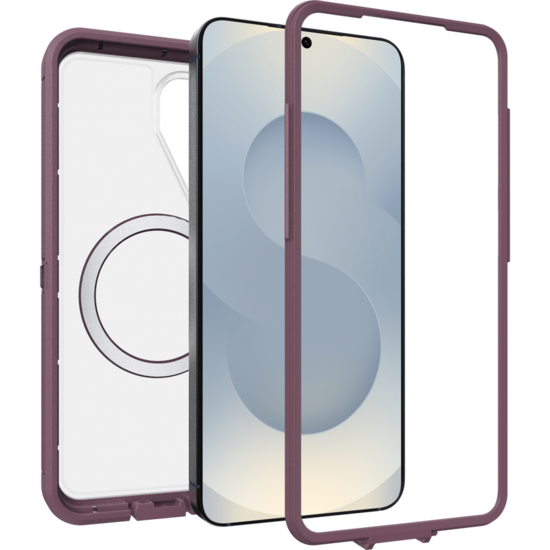 Otterbox Defender Pro XT MagSafe Galaxy S26+ Plus hoesje transparant paars
