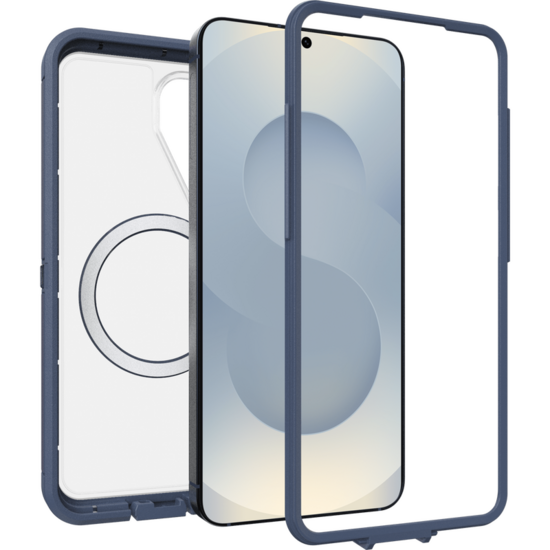 Otterbox Defender Pro XT MagSafe Galaxy S26 hoesje transparant blauw