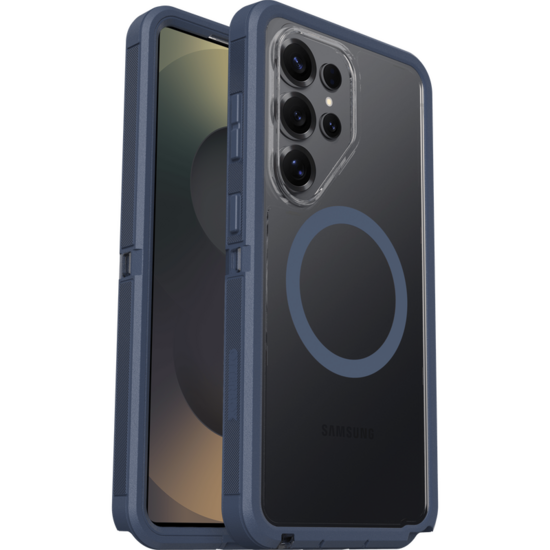 Otterbox Defender Pro XT MagSafe Galaxy S26 Ultra hoesje transparant blauw