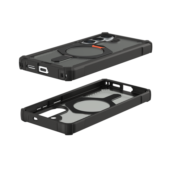 UAG Plasma XTE MagSafe Galaxy S26 hoesje zwart oranje