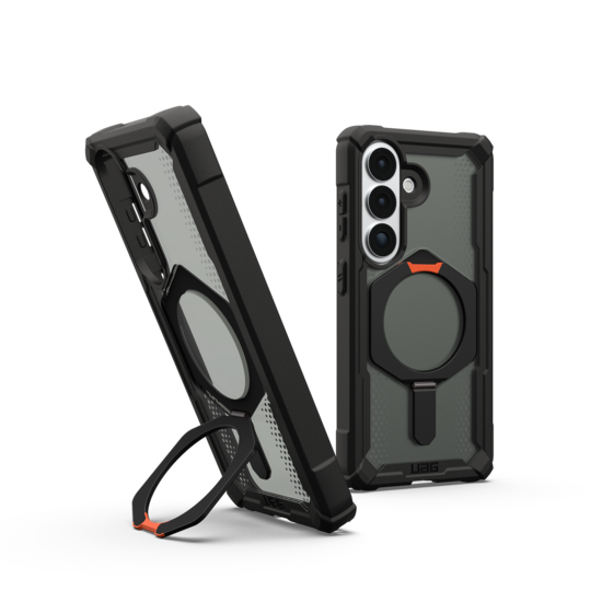 UAG Plasma XTE MagSafe Galaxy S26 hoesje zwart oranje