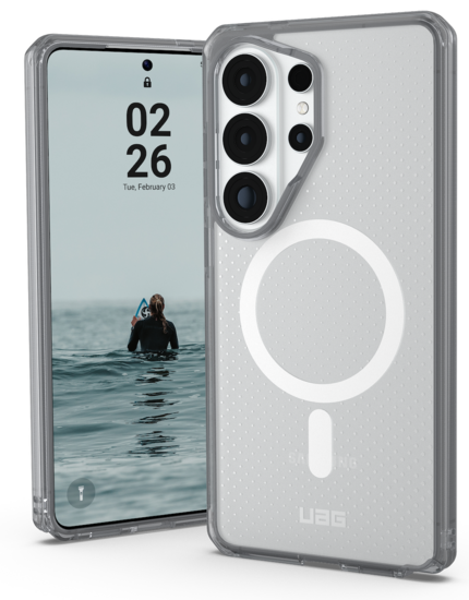 UAG Dot MagSafe Galaxy S26 Ultra&nbsp;hoesje transparant ash