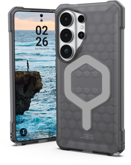 UAG Essential Armor MagSafe Galaxy S26 Ultra hoesje ash