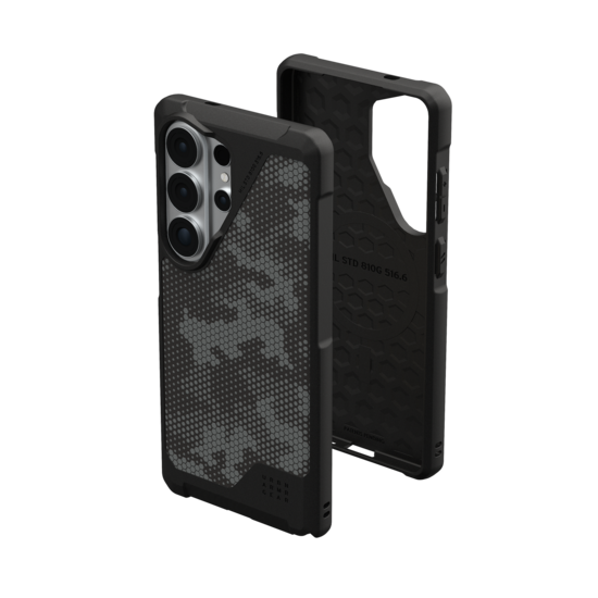 UAG Metropolis LT MagSafe Galaxy S26 Ultra hoesje camo grijs