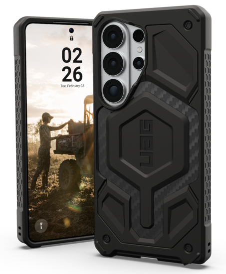 UAG Monarch Pro Galaxy S26 Ultra hoesje carbon fiber