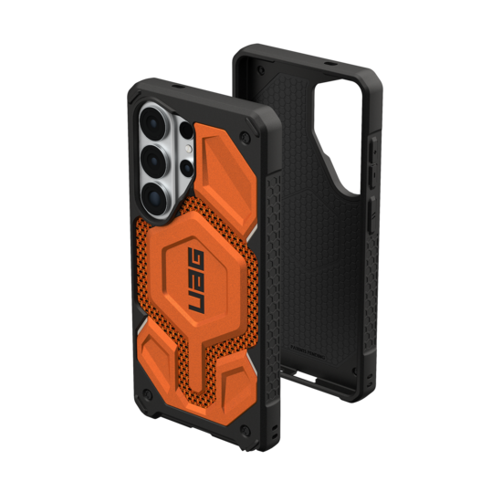 UAG Monarch Pro Galaxy S26 Ultra hoesje kevlar oranje