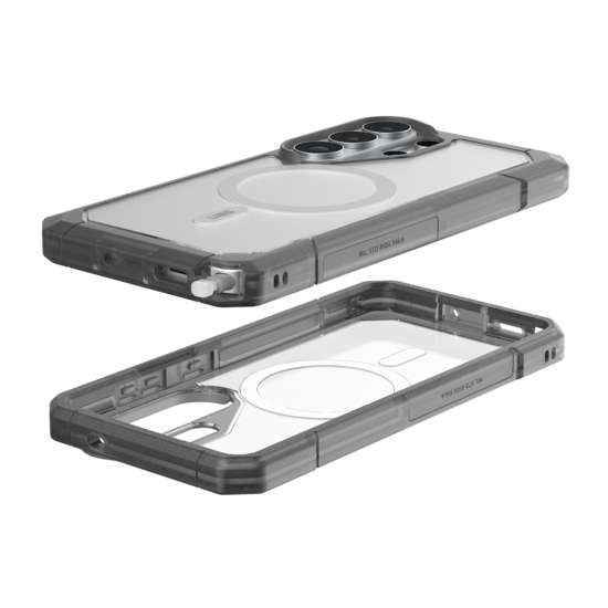 UAG Trooper MagSafe Galaxy S26 Ultra hoesje ash transparant 