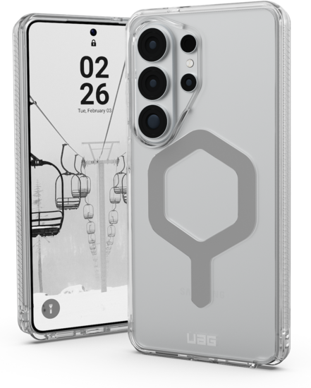 UAG Plyo MagSafe Galaxy S26 Ultra hoesje zilver