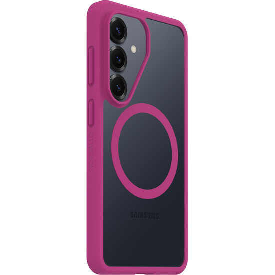 Otterbox React MagSafe Galaxy S26 hoesje transparant roze
