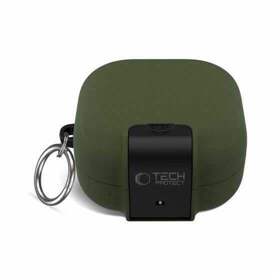 TechProtection Slim Hook Galaxy Buds 4 Pro hoesje groen