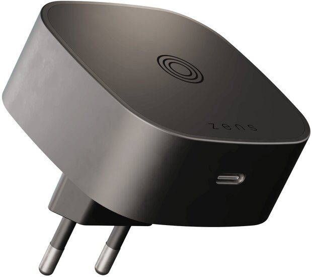 ZENS draadloze MagSafe USBC-C oplader zwart