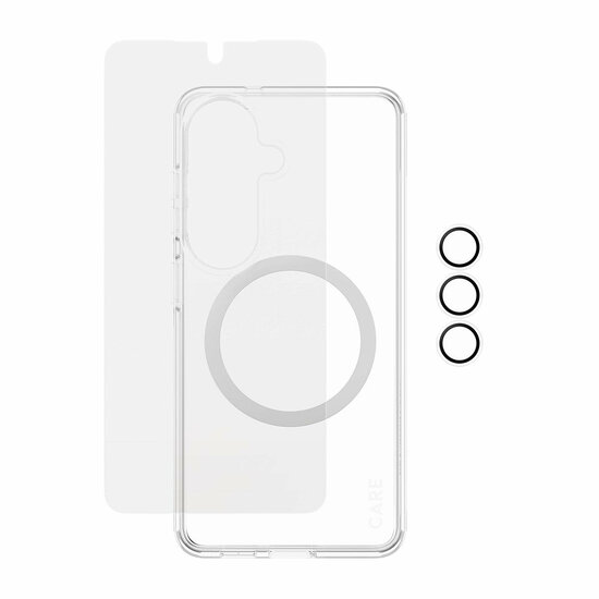 PanzerGlass CARE 3 in 1 Galaxy S26 Urban Combat bundel hoesje screen en camera protector