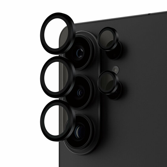 PanzerGlass Hoops Galaxy S26 Ultra Lens screenprotector zwart