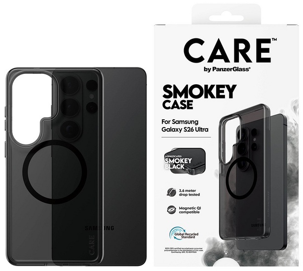 PanzerGlass CARE Urban Explorer MagSafe Galaxy S26 Ultra hoesje smokey