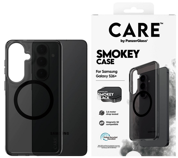 PanzerGlass CARE Urban Explorer MagSafe Galaxy S26+ Plus hoesje smokey