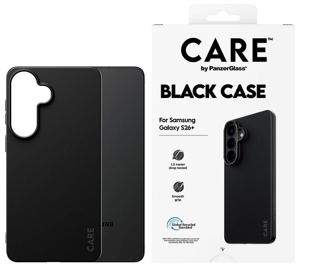 PanzerGlass CARE Galaxy S26+ Plus hoesje zwart