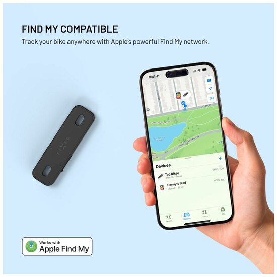 FIXED Tag Bikee locator fiets find my tracker 