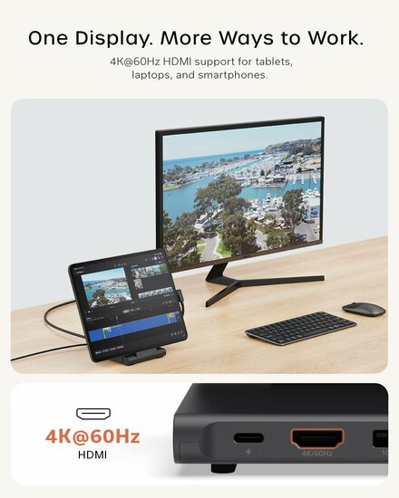 Satechi OntheGo Foldable Stand &amp; USB-C hub