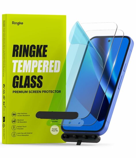 Ringke Tempered Glass Google Pixel 10a screenprotector 2 pack