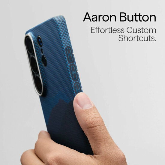 Pitaka Edge MagSafe Galaxy S26 Ultra hoesje over the horizon