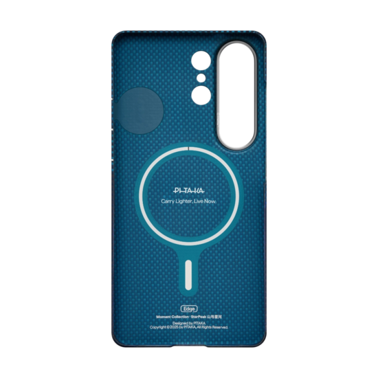 Pitaka Edge MagSafe Galaxy S26 Ultra hoesje over the horizon