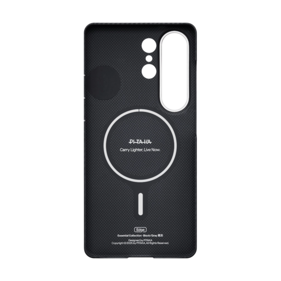 Pitaka Edge MagSafe Galaxy S26 Ultra hoesje zwart