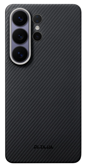 Pitaka Edge MagSafe Galaxy S26 Ultra hoesje zwart