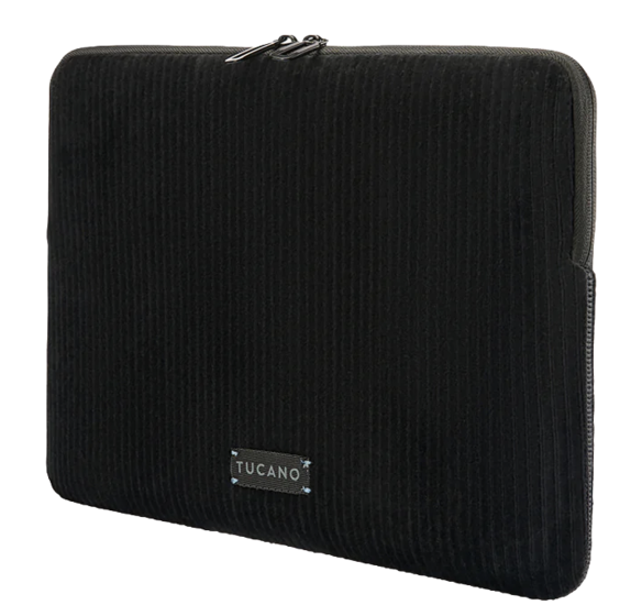 Tucano Velluto MacBook 13 inch sleeve zwart