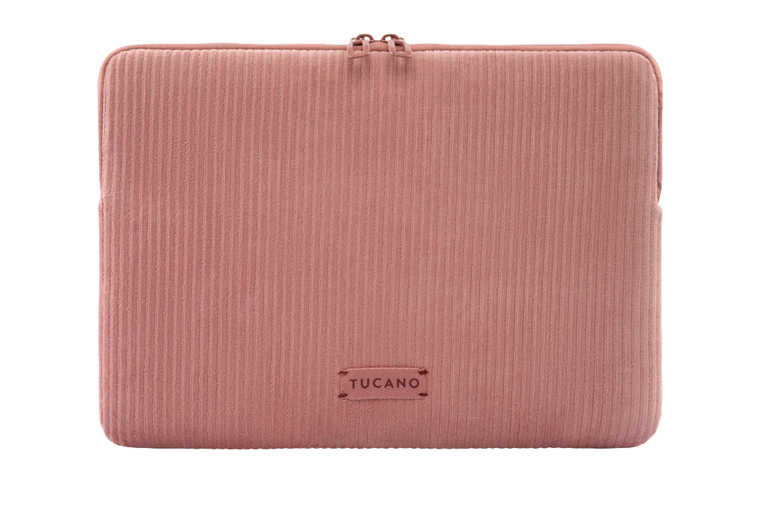 Tucano Velluto MacBook 13 inch sleeve roze