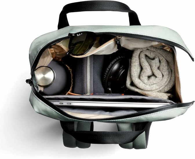 Bellroy Via workpack rugzak groen
