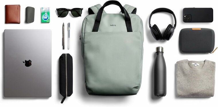Bellroy Via workpack rugzak groen