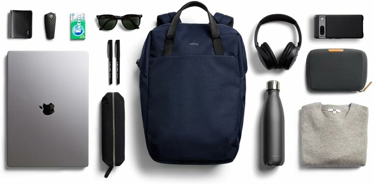 Bellroy Via workpack rugzak blauw
