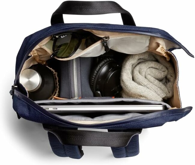 Bellroy Via workpack rugzak blauw