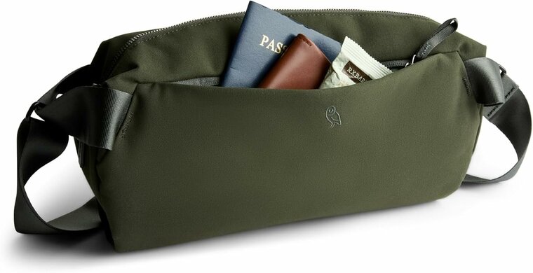 Bellroy Classic sling 7 liter schoudertas groen