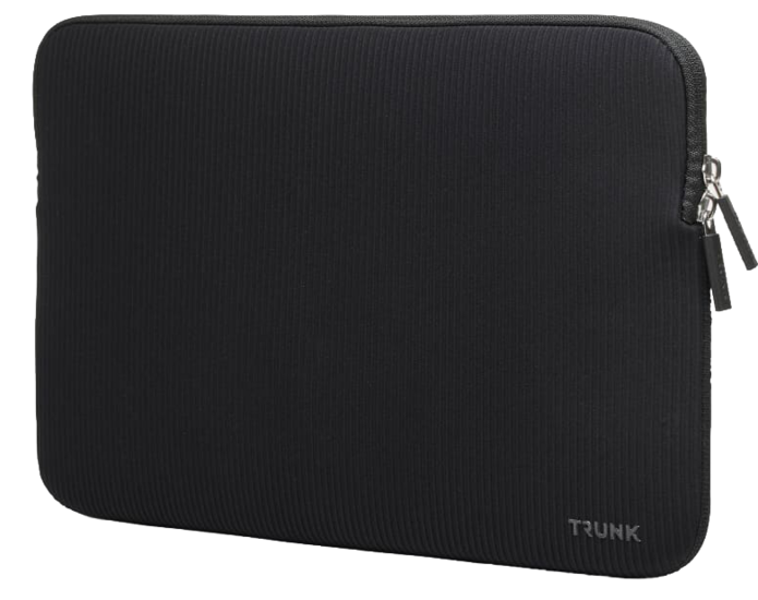 TRUNK Textile MacBook 13 inch sleeve zwart