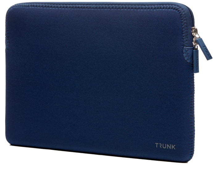 TRUNK Neoprene MacBook Pro 14 inch sleeve navy blauw
