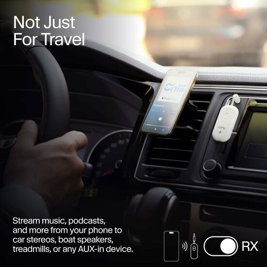 Twelve South AirFly Pro 2 bluetooth adapter zwart