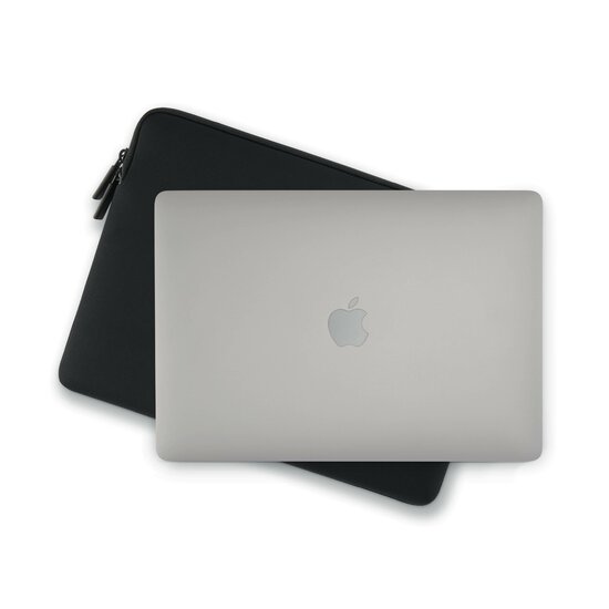 Pipetto Classic MacBook Pro 14 inch / MacBook 13 inch sleeve zwart
