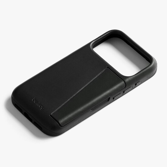 Bellroy Card iPhone 17 Pro wallet hoesje zwart