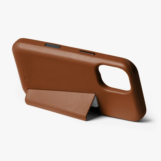 Bellroy Card iPhone 17 wallet hoesje bruin