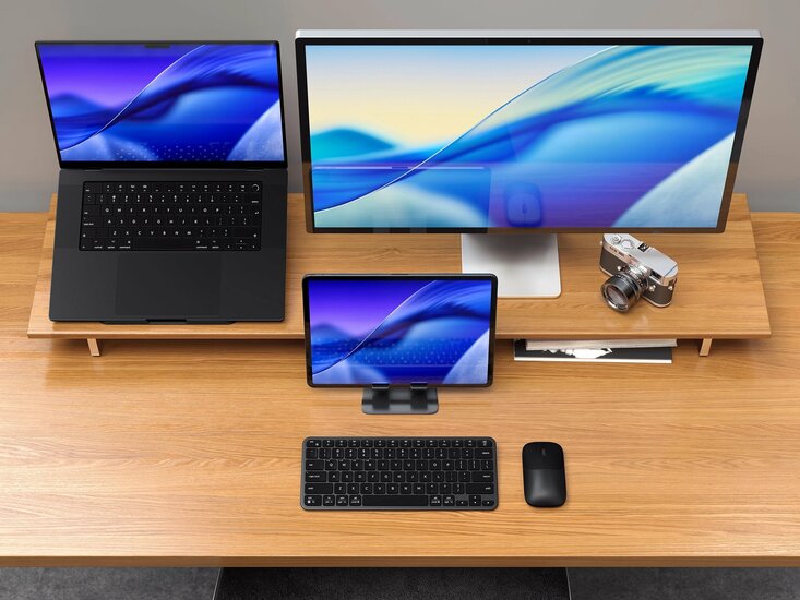 Satechi Slim CEX1 draadloze toetsenbord en muis combo zwart