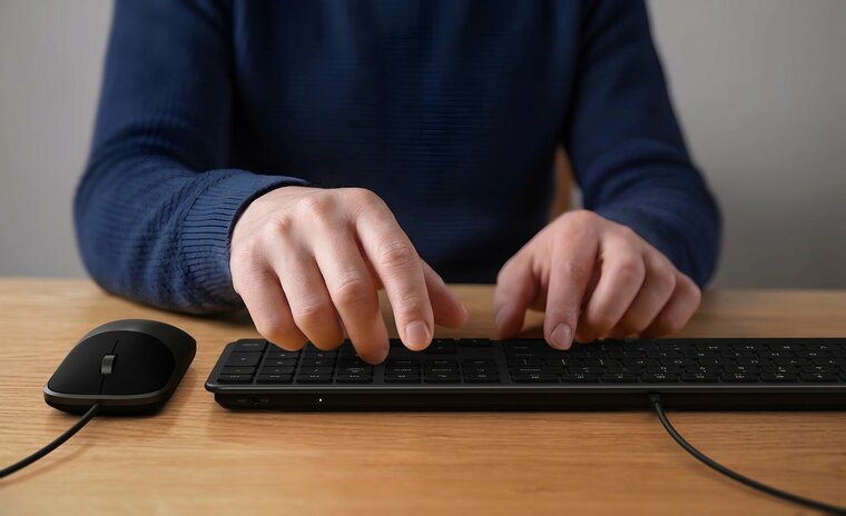 Satechi Slim CLX3 USB-C toetsenbord en muis combo zwart