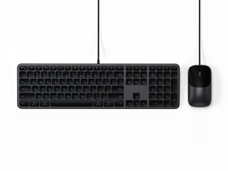 Satechi Slim CLX3 USB-C toetsenbord en muis combo zwart