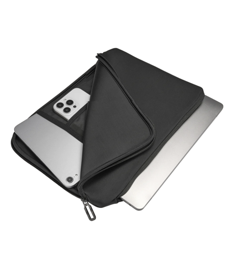 Tucano Doppio MacBook 13 inch sleeve zwart